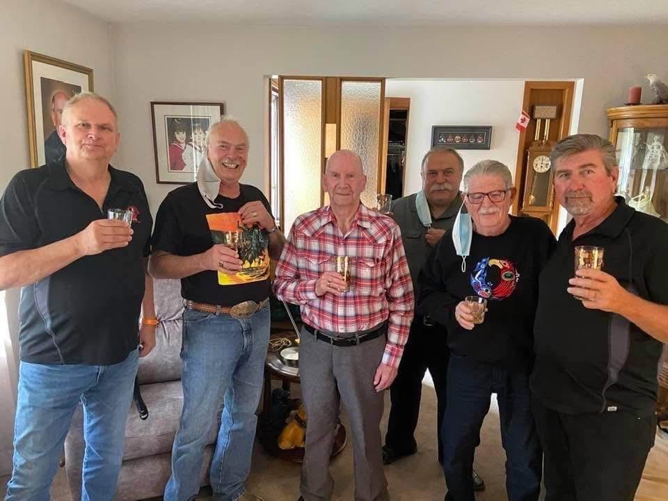 Bill Gibson with a few of the Stampede City CPC Gang Bill Gibson with a few of the Stampede City CPC Gang